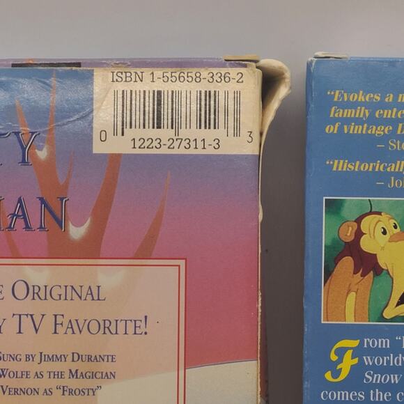 Vhs Frosty the snowman lot of 2 vhs - Picture 3 of 3
